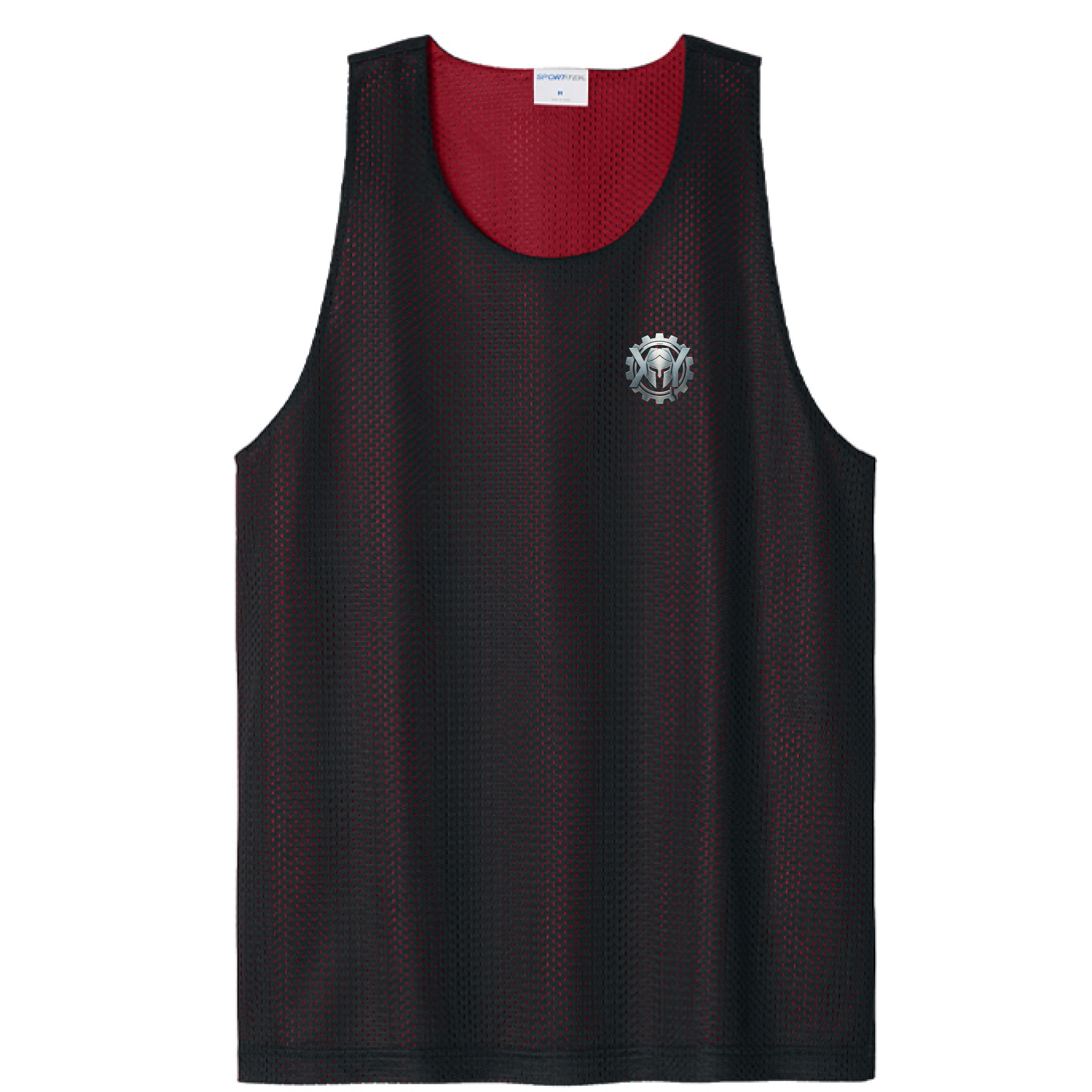 Black/ Deep Red - FRONT